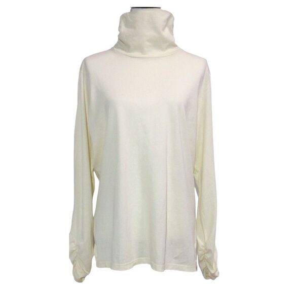 Nomadic Traders size XL 100% Pima cotton base layer turtle neck top woman’s. - Picture 1 of 8